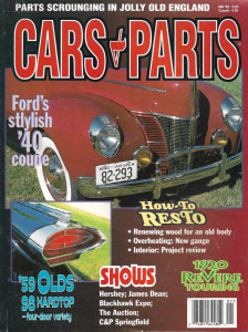 CARS & PARTS 1999 JAN - '40 FORD COUPE, '20 REVERE TOURING, '59 OLDS 98